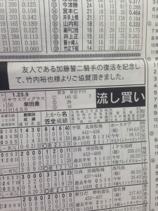 名古屋競馬で協賛レース＆プレゼンターをしてきました。