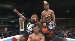 内藤哲也、広島大会に鷹木＆BUSHIのセコンドで登場