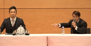 日記だけで終わらせない、記者会見でKUSHIDAがさらにカッコいい