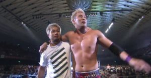 神戸の忘れ物を取り返したオカダとYOSHI-HASHI