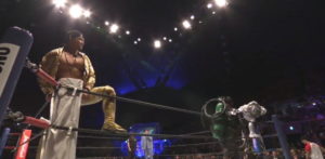 YOH選手が競馬風な表現をしているので