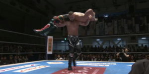 オスプレイとエルファンタズモの試合が人間の域を超えてしまった