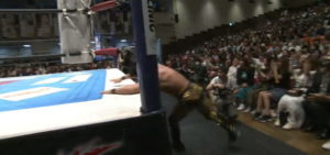 SHO、まさかのリングアウト負けで３敗目。BUSHIはようやくの初勝利！！