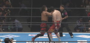 矢野通ワールドを鷹木信悟が右腕で粉砕!