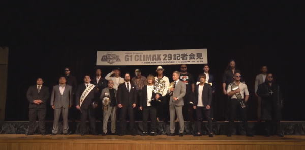 G1 CLIMAX 29開幕戦 前日記者会見で印象的だった選手