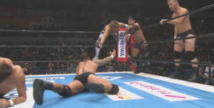 棚橋とKENTAにタッグ結成の予感が...タナケン?ケンタナ?どちらにしても語呂が良い。