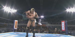 タイチとジェイのシングルマッチは半タッグマッチのような試合に