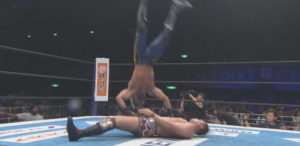 ラスト13秒の衝撃。SANADAがついにオカダカズチカに勝利。