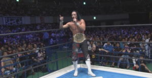 SWITCHBLADEの息遣いの中にいるオカダ・SANADA・飯伏・EVIL