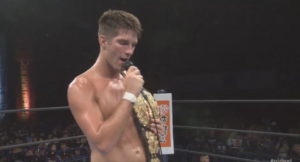 ザックセイバージュニアもIWGPとICを含めた二冠王・三冠王宣言。