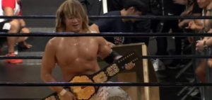 チームこっから！棚橋・本間・YOSHI-HASHIでNEVER６人タッグタイトルに挑戦か！？