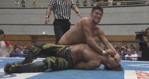 棚橋弘至がザックの技をラーニングしていくと藤波辰爾になる。