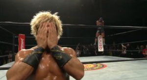 SANADAは二冠に興味なし、一番輝くIWGPだけを欲している。