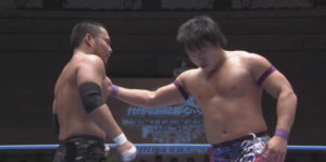 世界ジュニア決定トーナメントの前哨戦　岩本煌史と阿部史典が全日後楽園で戦う今