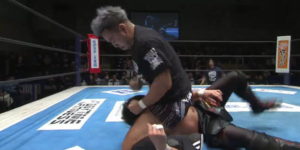 KENTAが試合後の後藤洋央紀を襲撃!