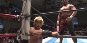 SANADA・EVILで勝てなかったタイチ・ザックにSANADA・鷹木が勝利