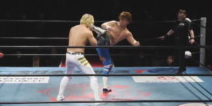 青柳優馬がUTAMAROをスピンキック葬|宮原健斗との三冠戦に勢い