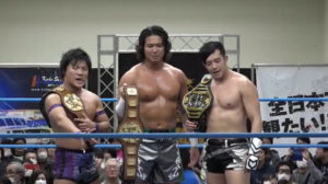 ゼウスがジェイクリーにシングルマッチ要求|岩本煌史はPURPLE HAZEに黒コスチュームにするよう要求