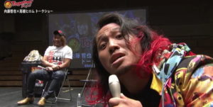 内藤哲也×高橋ヒロムのトークショーはワンダーランドを彷彿とさせる空気に（笑）