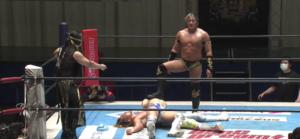 タイチが棚橋弘至を撃破→飯伏幸太もKO→内藤哲也に宣戦布告の大立ち回り