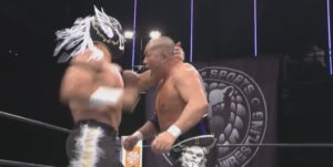 エル・デスペラードが石井智宏に勝つための攻撃を積み重ねた前哨戦