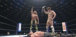 棚橋弘至・飯伏幸太はタイチ・ザックとの前哨戦に敗北も試合後に返り討ち