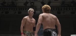 高橋裕二郎の表情とオカダカズチカへの言葉のギャップが面白過ぎる