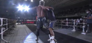 SANADA、初戦は矢野通の上村合体葬でリングアウト負け