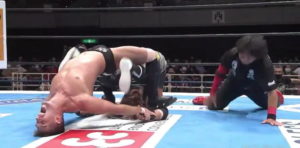 EVIL＆ディック東郷をまとめて倒したIWGPタッグ王者ザック・セイバー・ジュニア