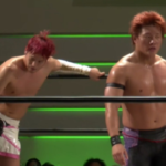 ノアのリングに初登場した岩本煌史が小峠篤司に対戦要求