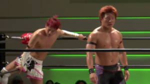 ノアのリングに初登場した岩本煌史が小峠篤司に対戦要求